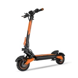 KUGOO LX 10 Pro High-Performance Dual Motor Electric Scooter 1400W × 2 60V 20.8Ah Battery 75km/h Max Speed 100km Range Dual Suspension Hydraulic Disc & Electronic Brakes Black Orange KUGOO LX 10 Pro