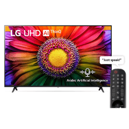 LG 4K 55 Inch Smart LED TV with Magic Remote 55UR80006LJ Black