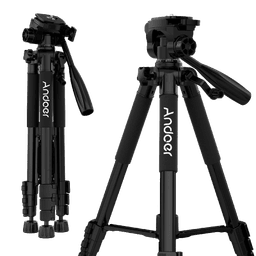 ANDOER Portable Camera Mount Tripod LU-D5616  Black