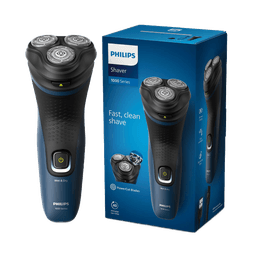 Philips Wet And Dry Electric Shaver 1000 Series S1151/00 Blue/Black