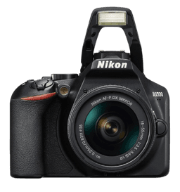 Nikon D3500 DSLR with AF-P DX NIKKOR 18-55mm f/3.5-5.6G VR D3500 Black