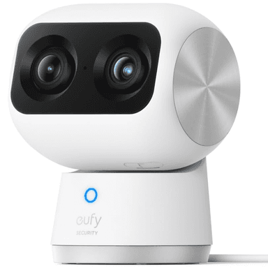 EUFY Security Indoor Cam S350, Dual Cameras, 4K UHD Resolution Security Camera with 8× Zoom and 360° PTZ, Human/Pet AI, Ideal for Baby Monitor/Pet Camera/Home Security, Dual-Band Wi-Fi 6, Plug in T8416221 EUFY Security Indoor Cam S350, Dual Cameras, 4K UHD Resolution Security Camera with 8× Zoom and 360° PTZ, Human/Pet AI, Ideal for Baby Monitor/Pet Camera/Home Security, Dual-Band Wi-Fi 6, Plug in T8416221