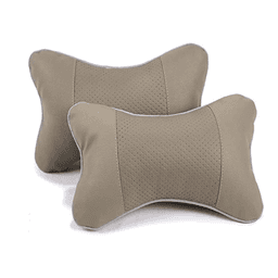 2pcs Car Neck Pillow-grey