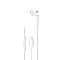 GREEN LION Mono Earphone with Lightning Connector & 1.2m Cable – White