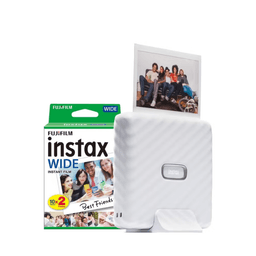 Fujifilm Instax Link Wide Smartphone Printer with 20 Sheets