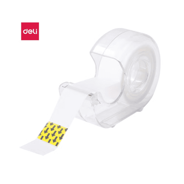 Deli Stick Up BOPP Invisible Tape with Dispenser EA30011