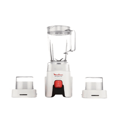Moulinex Blender Genuine Blender Smoothie Maker Mixer 2 Attachments One Speed and Pulse Function 1.75 L 500 W LM242B28 White Moulinex Blender Genuine Blender Smoothie Maker Mixer 2 Attachments One Speed and Pulse Function 1.75 L 500 W LM242B28 White