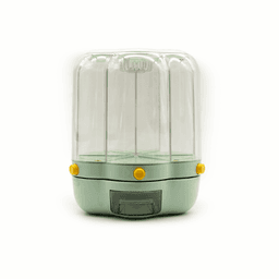 Alltec Rotating Rice Barrel 10L – 360° Multi-Section Grain Storage Container