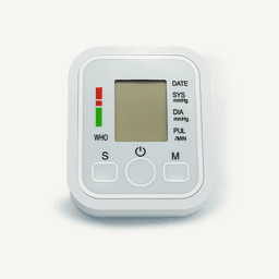 Alltec Arm Style Electronic Blood Pressure Monitor – Digital LCD Display with Pulse Rate Detection & WHO Indicator