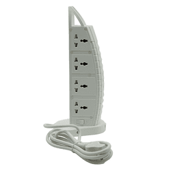Alltec Sailboat Tower Extension Socket – 6 USB Ports & 6 Universal Outlets