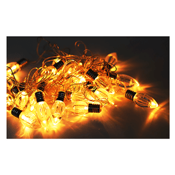 Alltec Decorative Bulb LED String Lights – 20 Warm White Bulbs, 4 Meter, 240 V – DPL-743