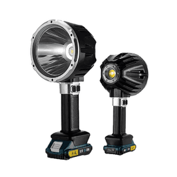 Alltec Rechargeable High-Power LED Searchlight Black Silver W5218A