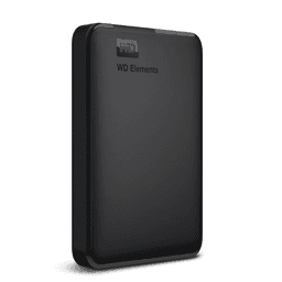 WD Elements Portable External Hard Drive Western Digital 1TB Black