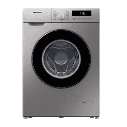 Samsung 7 Kg Front Load Washing Machine, 1200 RPM, Digital Inverter Technology With Quick Wash, Drum Clean And Delay End 1.3 kW WW70T3020BS Silver