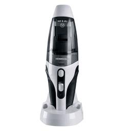 KENWOOD Wet & Dry Cordless Handheld Vacuum Cleaner with 14.8V Lithium-ion Battery, 500ml Dust Capacity, 120ml Liquid Capacity for Home, Office and Car 1000 W HVP19.000BW BLACK