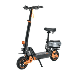 Kugoo Electric Scooter 48V 18.2Ah 2000W Dual Suspension Fat Tires Foldable LED Display Disc Brakes Orange M5 Mini Plus
