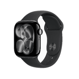 Apple Watch Series 11 GPS 42mm Jet Black Aluminium Case with Black Sport Band  MEQT4 S/M