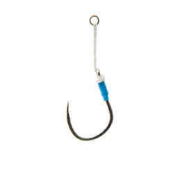 Nomad Jigging Assist Hooks 1/0 Heavy Duty BKK 5X Saltwater Fishing Hooks (3 Per Pack)