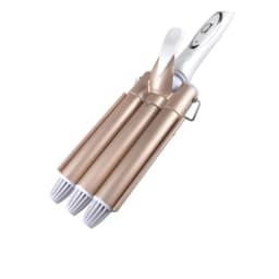 Kemei KM-1010 Triple Barrel Hair Curler for Women