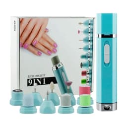 9-In-1 Electric Manicure Pedicure Nail File Set Tools