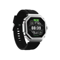 Porodo Fitpulse Pro Smart Watch with 1.43 Inch AMOLED Display, Bluetooth Calling, Magnetic Band and IP68 Water Resistance Silver PDLFST170SL
