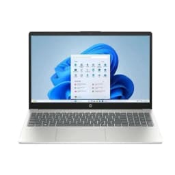 HP 15 Laptop Intel Core Ultra 5 125H 8GB RAM 512GB SSD 15.6 Inch Touch Full HD Display Windows 11 Silver BZ1W9UA#ABA