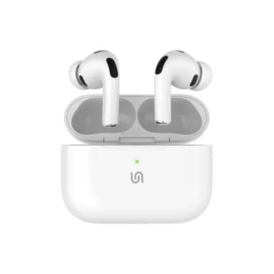 Porodo Soundtec ENC Earbuds Pro III Bluetooth 5.4 ENC Wireless Charging IPX4 White PD8001WH Porodo Soundtec ENC Earbuds Pro III Bluetooth 5.4 ENC Wireless Charging IPX4 White PD8001WH