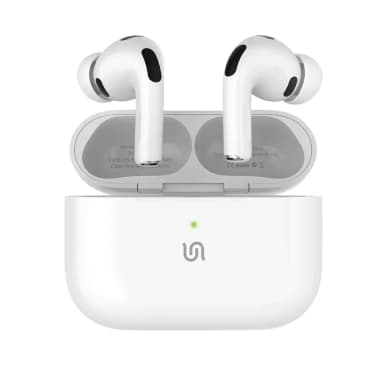Porodo Soundtec ANC True Wireless Earbuds Pro III Bluetooth 5.4 Active Noise Cancellation Wireless Charging IPX4 White PD8002WH Porodo Soundtec ANC True Wireless Earbuds Pro III Bluetooth 5.4 Active Noise Cancellation Wireless Charging IPX4 White PD8002WH