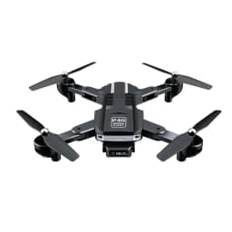 Foldable RC Drone with Dual 4K Cameras Wi-Fi GPS Remote Control Optical Flow Positioning Black P40 Plus