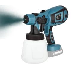 Alltec 48V Cordless Electric Paint Sprayer with Adjustable Spray Control Blue