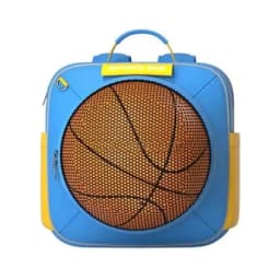 Picocici Kids Sport Backpack Large Casual School Travel Sports Bag Water Resistant 3 Compartments Zipper Closure Lightweight Blue Yellow K56