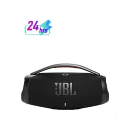 JBL Boombox 3 Powerful Wi-Fi And Bluetooth, Deep Bass, 3-Way Speaker, 24H Battery, 3D Dolby Atmos, Waterproof & Dustproof, Built-In Charger, Self-Tuning Feature Black