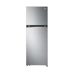 LG 243L Top Mount Refrigerator 183L Fridge 60L Freezer Smart Inverter Total No Frost Multi-Airflow Fresh Zone Automatic Icemaker Stainless Steel GR-B355PLMB