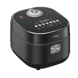 Tefal Far Infrared Rice Cooker 1450W 1.5L Induction Heating Fuzzy Logic Spherical Pot 13 Programs 12-Hour Keep Warm Stainless Steel Lid Black RK8868