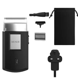 Moser Mobile Cordless Precision Shaver Ultra Close Cut Foil with Travel Pouch 3615-0052