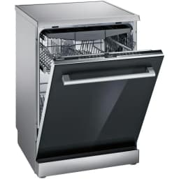 Siemens iQ500 Freestanding Dishwasher 60cm 14 Place Settings Home Connect Wi-Fi 6 Programs VarioFlex Rackmatic Baskets 44dB Black SN23HB62MT