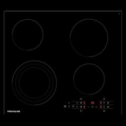 Frigidaire 60cm Built-In 4 Burner Ceramic Hob Ceramic Glass Touch Controls Child Lock Hot Surface Indicator Adjustable Temperature Black FRC643BC