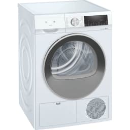 Siemens iQ300 9kg Heat Pump Tumble Dryer autoDry AntiVibration Rapid 40 LED Display softDry Drum White WQ43G200GC