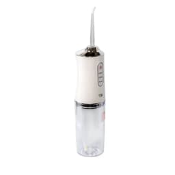 Hui Water Flosser Oral Irrigator Waterproof Portable Dental Cleaner 3 Modes 220ml Tank 360° Cleaning White HSM-1018