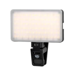Hui LED Camera Light 2000mAh Portable Video Light 2700K to 6500K Adjustable Colour Temperature for Streaming Photography Vlogging and Selfies Black HAC-1030