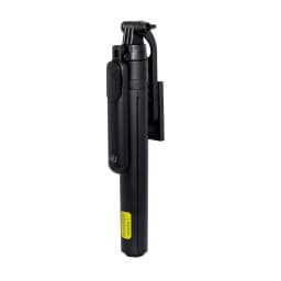 Hui Bluetooth Selfie Stick with Remote 1.75M Extendable Phone Tripod 4-Axis Stabilizer Wireless Shutter Portable Stand for Selfies Video Recording and Live Streaming Black HAC-1058