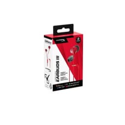 HyperX Cloud Earbuds III Wired Gaming Headset 3.5mm In-Ear Headphones with Microphone for PS4 PS5 and Xbox Series X/S Red