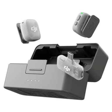 DJI Mic Mini 2 Wireless Microphone 2TX 1 Mobile RX Charging Case 90-Hour Battery 300m Transmission 3 Voice Tone Presets Noise Cancelling Auto Limiting Dji mic mini double DJI Mic Mini 2 Wireless Microphone 2TX 1 Mobile RX Charging Case 90-Hour Battery 300m Transmission 3 Voice Tone Presets Noise Cancelling Auto Limiting Dji mic mini double