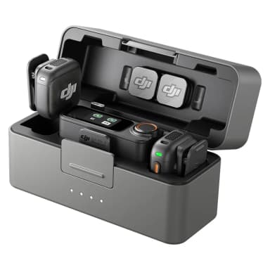 DJI Mic 3 Wireless Microphone 2TX 1RX Charging Case Adaptive Gain Control Dual-Band Anti-Interference 32-Bit Float Recording 4-Channel Output 3.5mm USB Type-C Dji mic 3 DJI Mic 3 Wireless Microphone 2TX 1RX Charging Case Adaptive Gain Control Dual-Band Anti-Interference 32-Bit Float Recording 4-Channel Output 3.5mm USB Type-C Dji mic 3