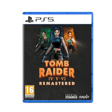 Crystal Dynamics Tomb Raider IV-VI Remastered Starring Lara Croft PS5 Deluxe Edition Action Adventure Game