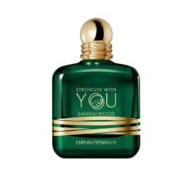 GIORGIO ARMANI Stronger With You Sandalwood Eau de Parfum for Men Woody Amber Fragrance 100ml