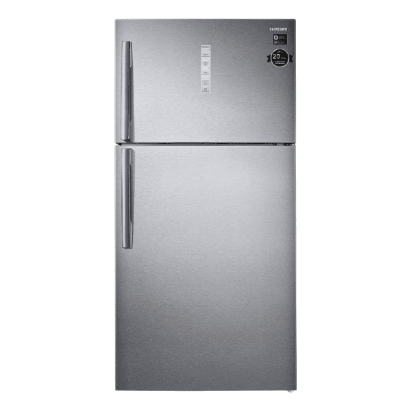 Samsung 810L Gross/ 585L Net Capacity , Top Mount Double Door Refrigerator, Frost Free, Rt58K7057Sl/Ae, Easy Clean Steel, Twin Cooling Plus With Digital Inverter Compressor (RT58K7057SL) 220 W RT81K7057SL Silver