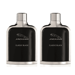 JAGUAR Pack Of 2 Classic Black EDT 200ml 11793 Black