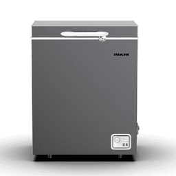 NIKAI 150L Gross / 98L Net, Single Door Chest Freezer 342 kW NCF150N7S Silver