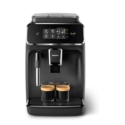 Philips Series 2200 Fully Automatic Espresso Machine - 1500W, 1.8L Water Capacity, Classic Milk Frother, Touch Screen Display, 2 Beverages - EP2220/10